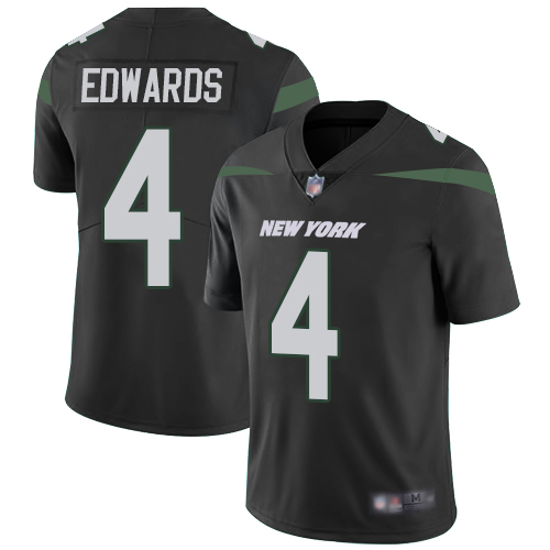 New York Jets Limited Black Men Lac Edwards Alternate Jersey NFL Football 4 Vapor Untouchable